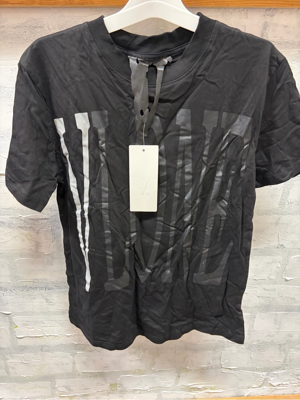 Men's Black Graphic Short-Sleeve T-Shirt